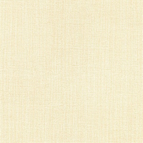 Colicchio Light Yellow Linen Texture Wallpaper