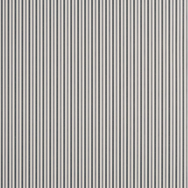 Conner Stripe Charcoal Wallpaper