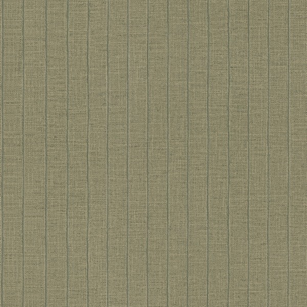 Cording Stripe Moss Wallpaper