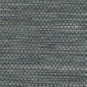 Cotabato Blue Grasscloth Wallpaper