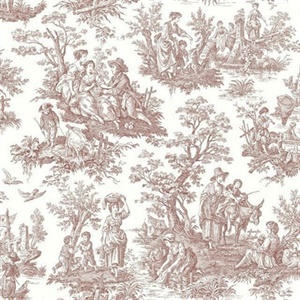 Country Life Toile P &amp; S Wallpaper