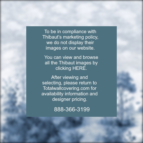 Cumbria Mural Blue and White on Pearl Wallpaper