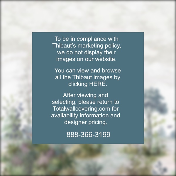 Cumbria Mural Pale Blue and Green on Pearl Wallpaper