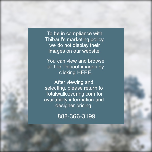 Cumbria Mural Spa Blue on Pearl Wallpaper