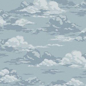 Cumulus Blue Clouds Wallpaper