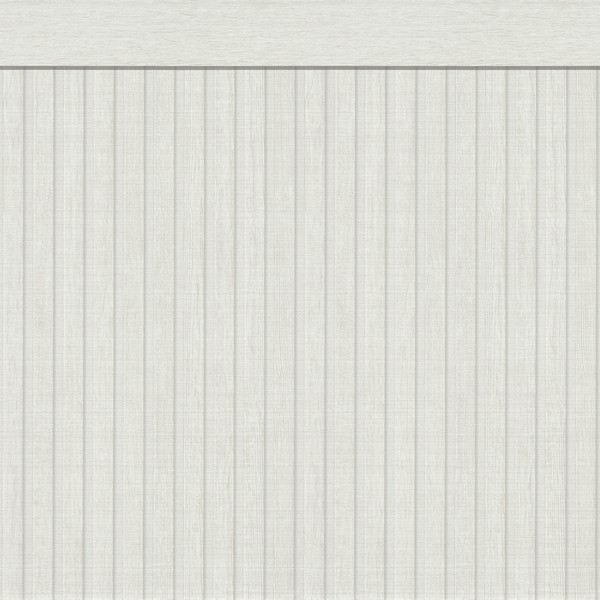 Dado Panel Effect Motif Wallpaper