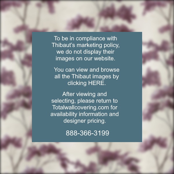 Dalton Eggplant on Pearl Wallpaper