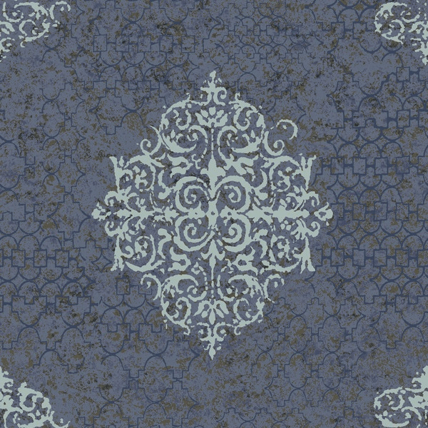 Damask Lustre Wallpaper