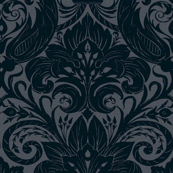 Damask Sauvage Wallpaper