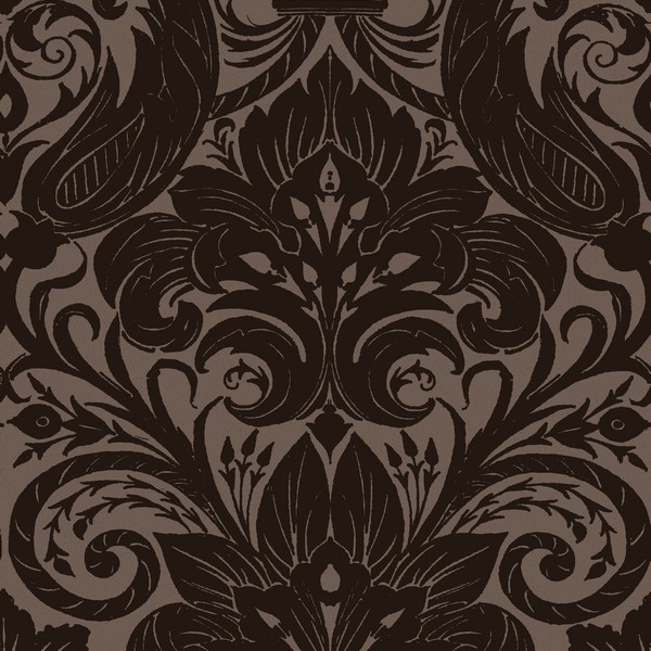 Damask Sauvage Wallpaper