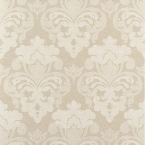 Darcey Damask Ivory Wallpaper