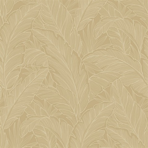 Deco Banana Leaf Botanical Wallpaper