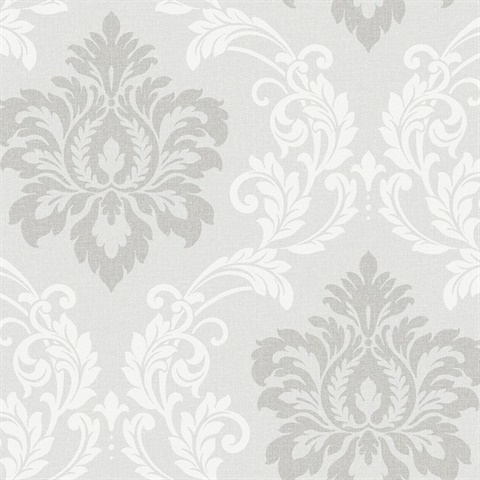 Deco Damask Wallpaper