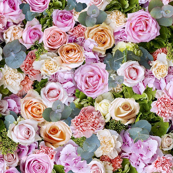 Deirdre Pink Floral Wallpaper