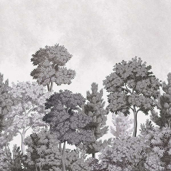 Delamere Mono Wall Mural