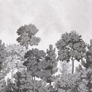 Delamere Mono Wall Mural