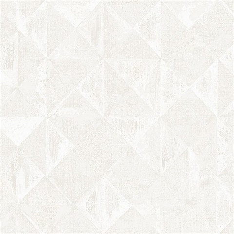 Demir Dove Distressed Geometric Wallpaper
