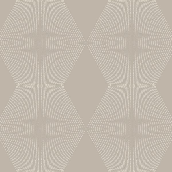 Diamond Legacy Taupe Wallpaper