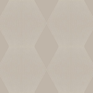 Diamond Legacy Taupe Wallpaper