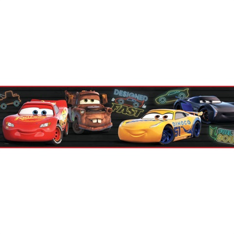Disney And Pixar Cars Piston Cup Racing P&amp;S Border