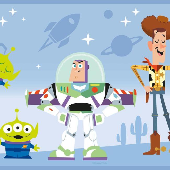 Disney and Pixar Toy Story 4 Border