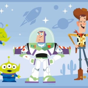 Disney and Pixar Toy Story 4 Border