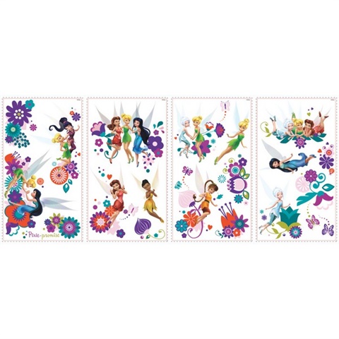 Disney Fairies - Best Fairy Friends Peel And Stick Wall Decals