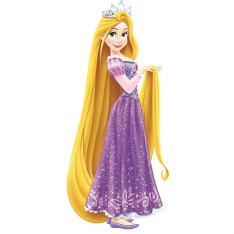 Disney Princess - Rapunzel Peel And Stick Giant Wall Decals