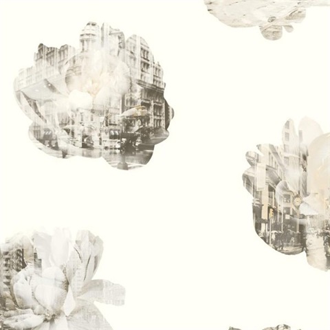 Double Exposure Removable Wallpaper