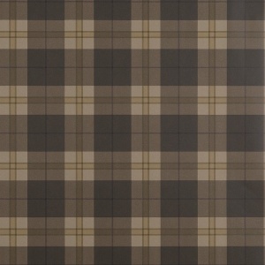 Douglas Plaid Brown Wallpaper