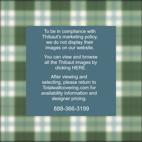 Douglas Plaid Green Wallpaper