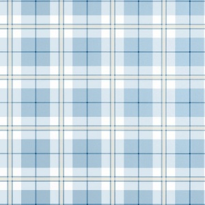 Douglas Plaid Light Blue Wallpaper