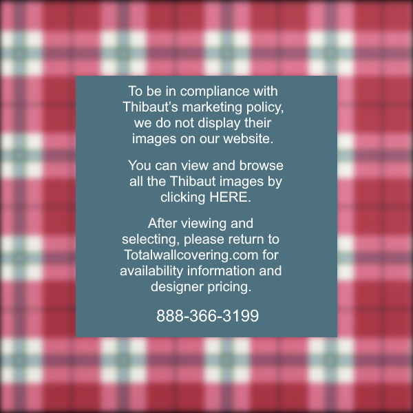 Douglas Plaid Red Wallpaper