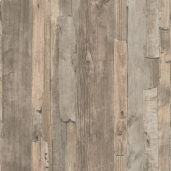 Drift Wood Effect Motif Wallpaper