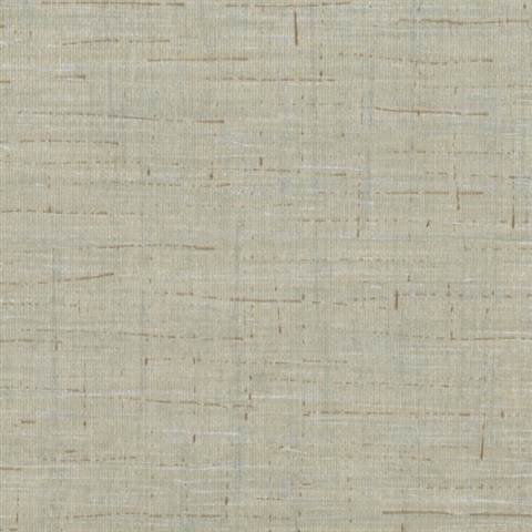 Eanes Grey Fabric Weave Texture Wallpaper