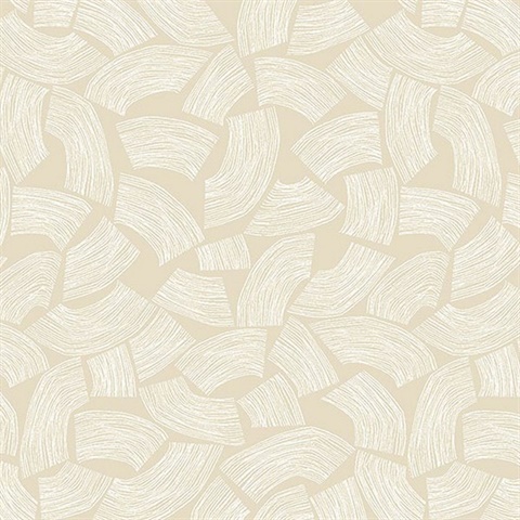 Elements Neutral Scribbled Arches Wallpaper
