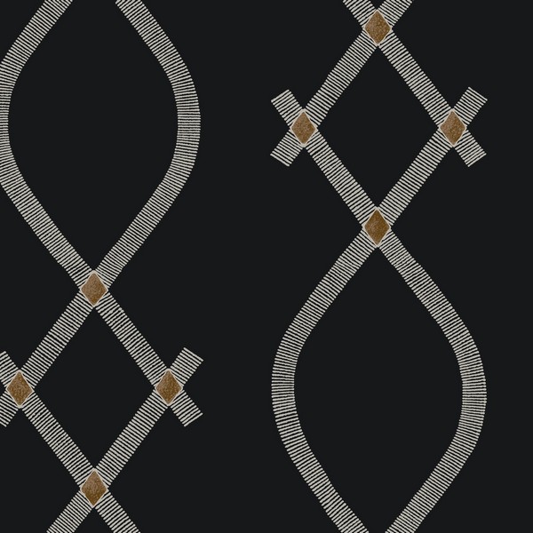 Ellena Black Wallpaper