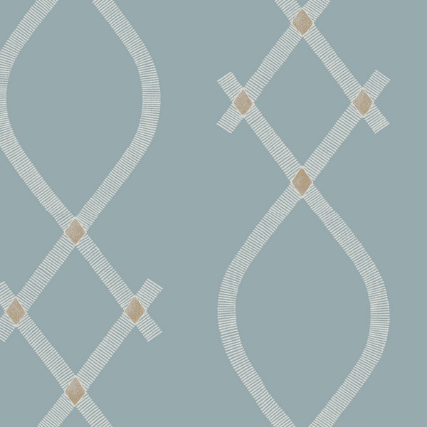 Ellena Blue Wallpaper