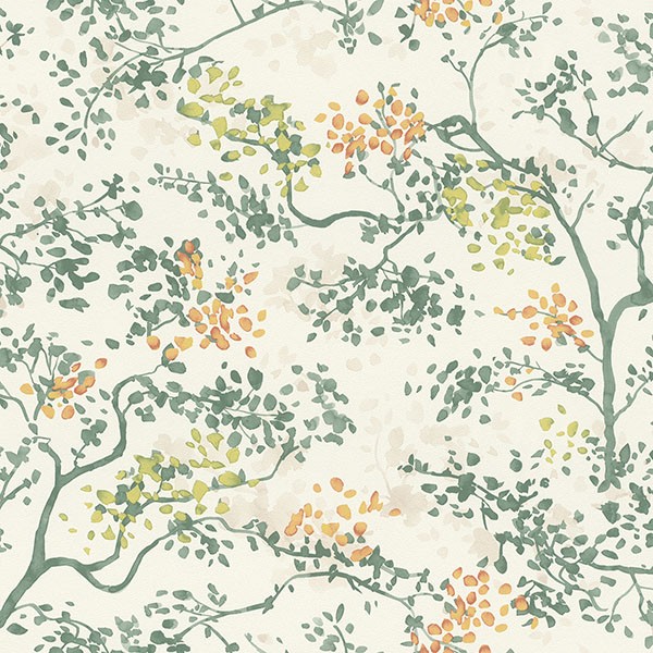 Elmslie Green Abstract Trees Wallpaper