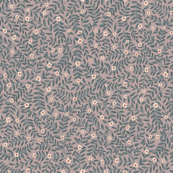 Elodie Lavender Petite Floral Premium Peel + Stick Wallpaper