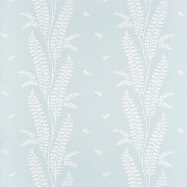 Ensbury Fern Soft Blue Wallpaper