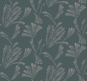 Ermine Teal Wallpaper