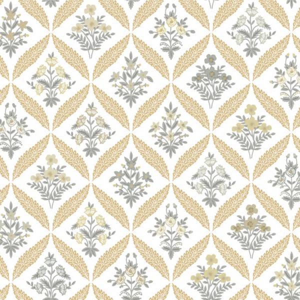 Estee Garden Gold Wallpaper
