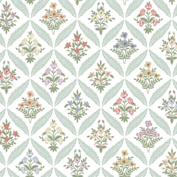 Estee Garden Pastel Wallpaper