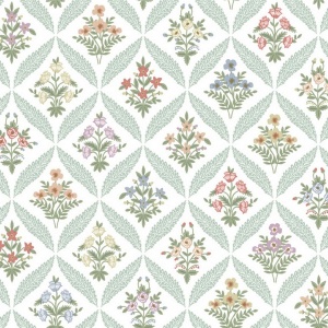Estee Garden Pastel Wallpaper