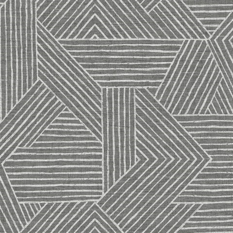 Etched Geometric Peel & Stick Wallpaper