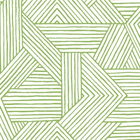 Etched Geometric Peel & Stick Wallpaper