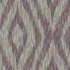 Ethereal Purple Ogee Wallpaper