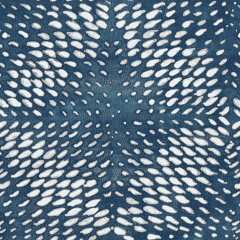 Ethos Sapphire Abstract Wallpaper