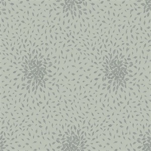 Eucalyptus & Silver Petite Leaves Wallpaper